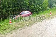 выкса.рф, Пьяный водитель улетел в кювет под Досчатым